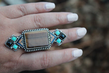 Load image into Gallery viewer, Multi Stone Statement Ring