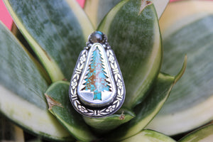 No. 8 Turquoise Tree Ring